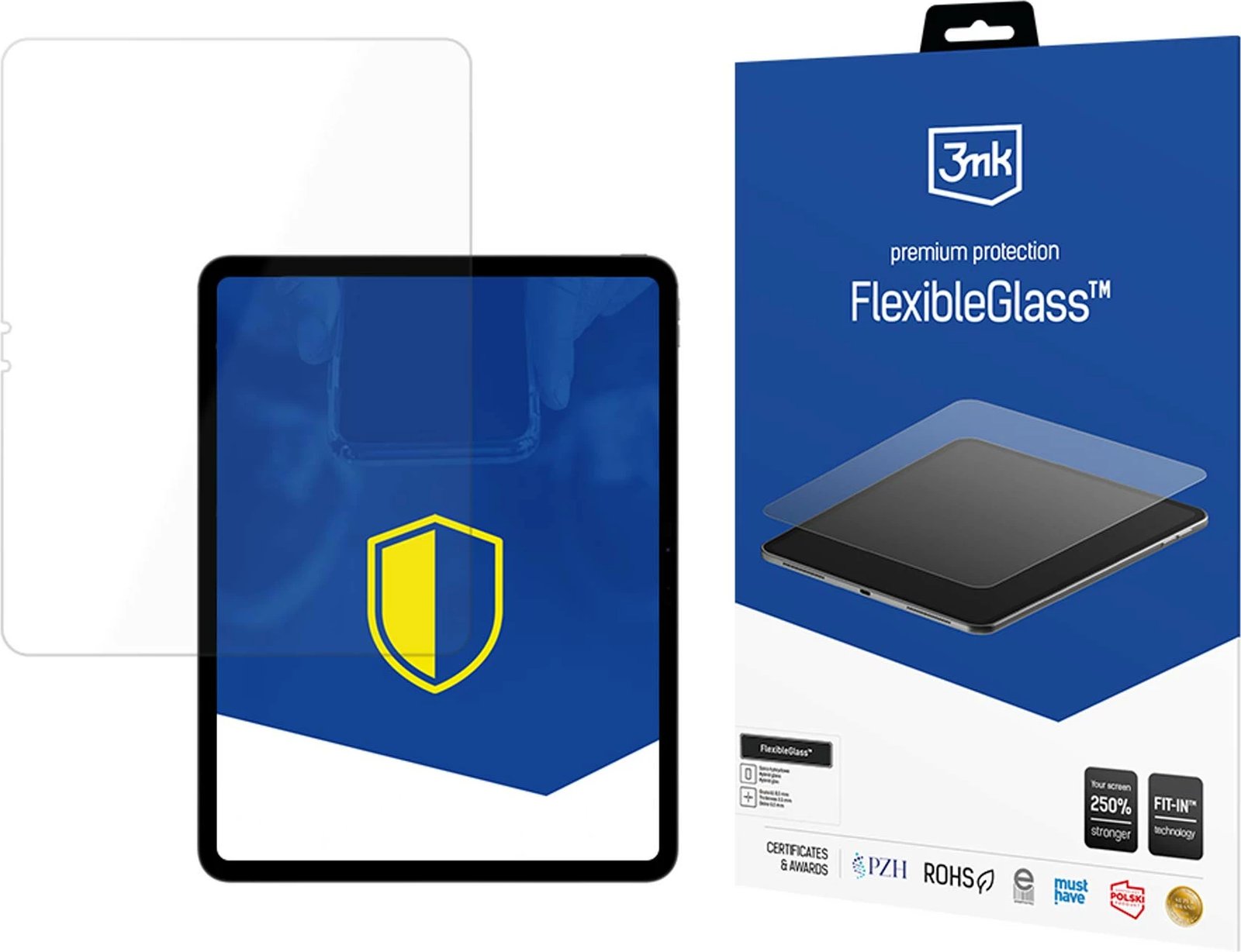 Mbrojtës ekrani FlexibleGlass 3mk për iPad Pro 13" (2024), Transparent