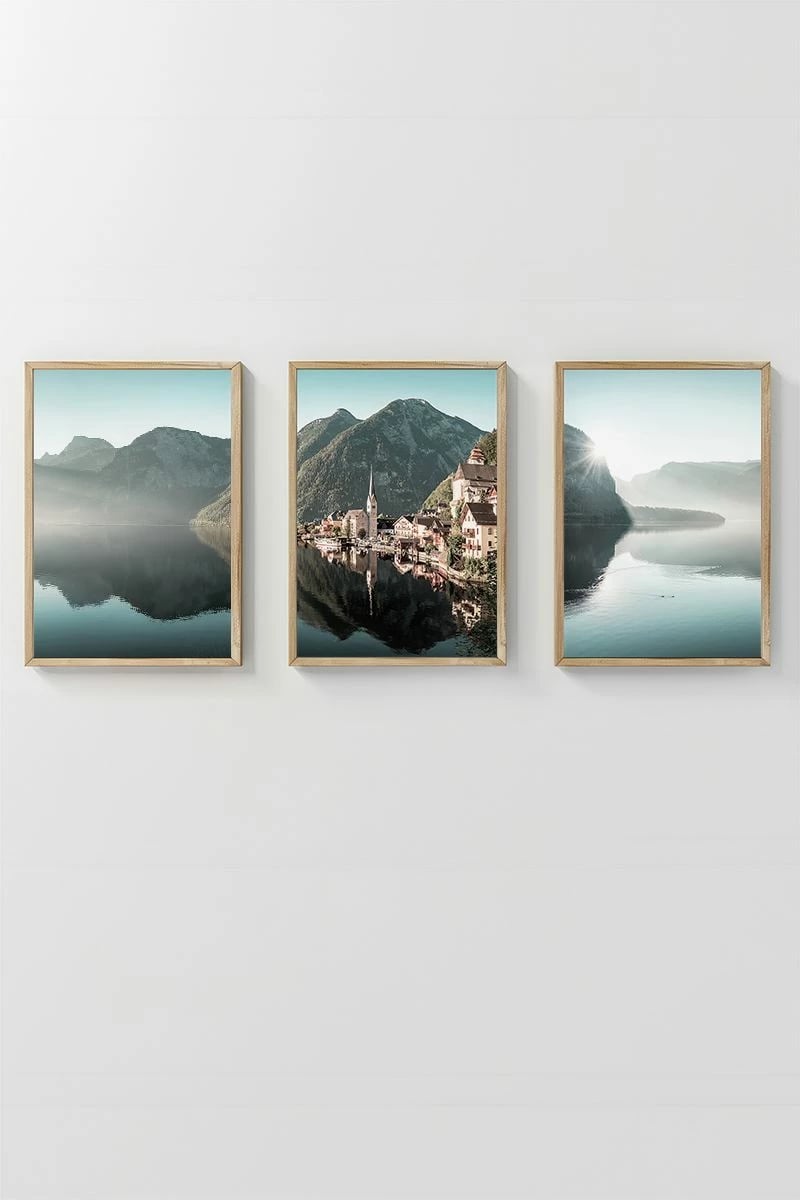 Pikturë dekorative me kornizë (3 copë), Wallity, Artcerceve6