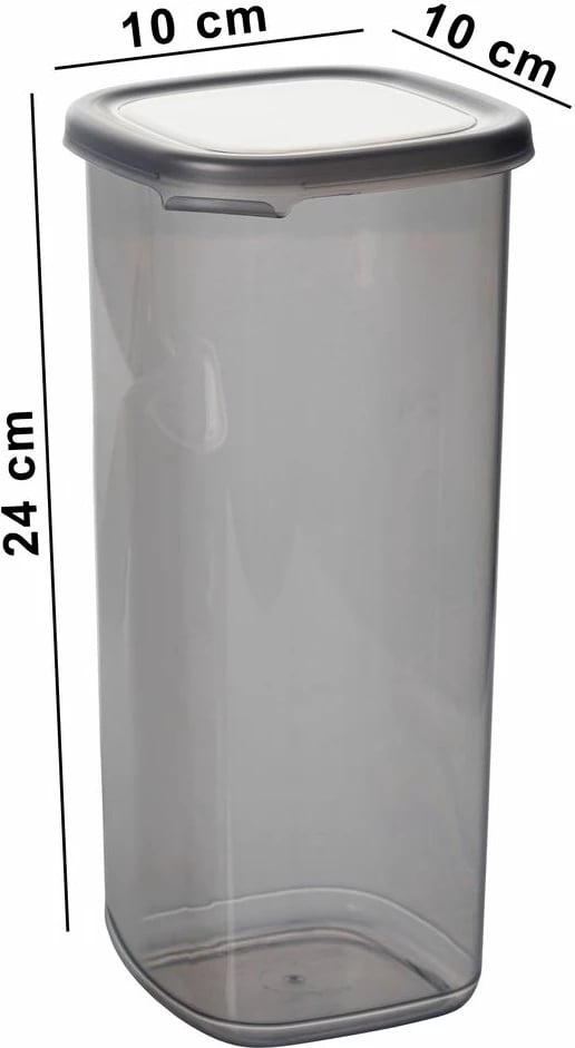 Set kuti për organizim (15 copë), ngjyrë antracit, BNMPEGYAS15-51217