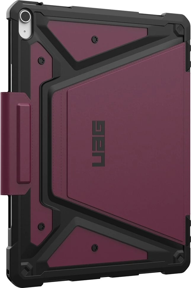 Mbështjellës folio Urban Armor Gear Metropolis SE për iPad Air 13" (2024, M2), Burgundy