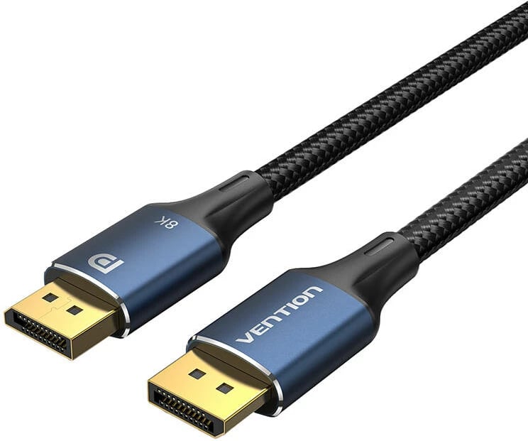 Kabllo DisplayPort 1.4 Vention HCELF, 1m, 8K 60Hz/4K 120Hz, Blu