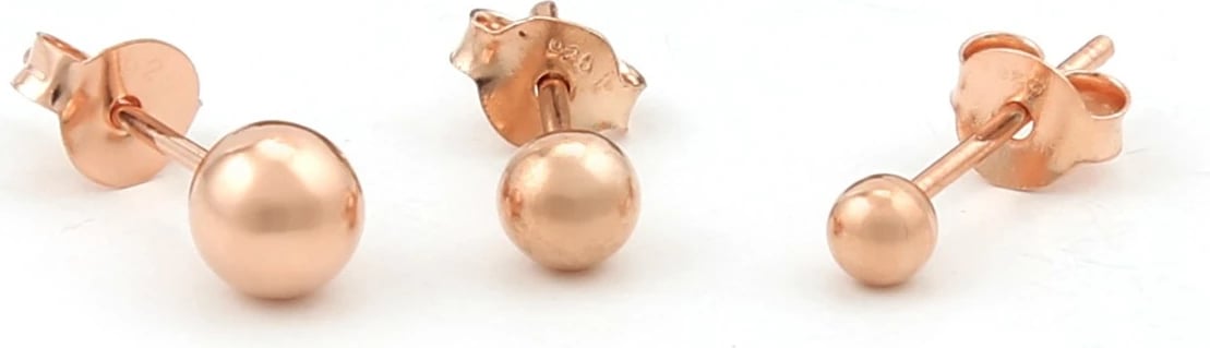 Set vathësh argjendi, ngjyrë rozë ari, Jumeon, 11476ROS