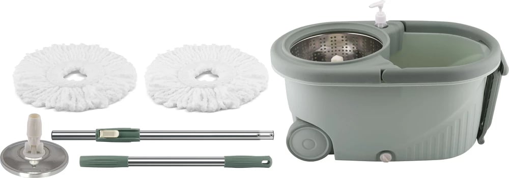 Set shtupë rrotulluese dhe kovë Lamart LT8053, e gjelbër