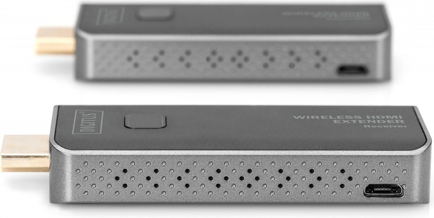 Set wireless HDMI extender Digitus DS-55318, 50m, 1080p, 60Hz, gri/argjend