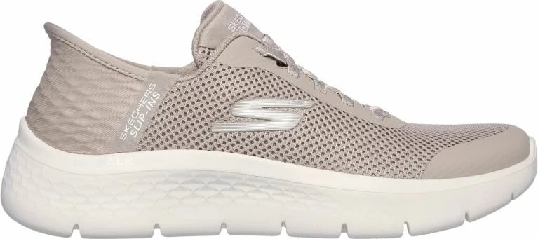 Atlete për femra Skechers, bezhë