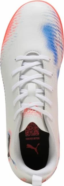 Atlete futbolli për fëmijë Puma, të bardha