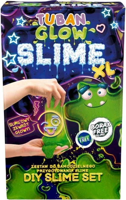 Set slime TUBAN Glow in the Dark XL, DIY, vjollcë