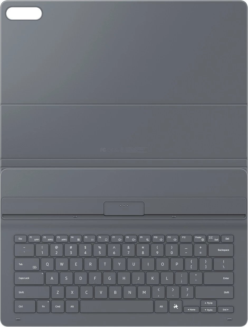 Mbështjellës me tastierë Samsung Book Cover Keyboard Slim për Tab S11 Ultra, e zezë