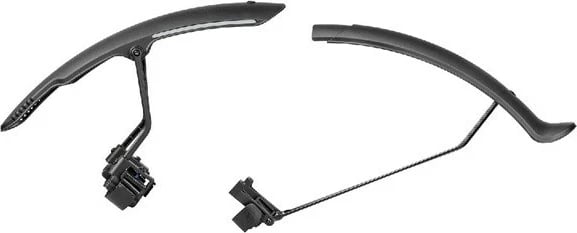 Set mbrojtëse balte për gravel bike Topeak T-TC9667, alumini, zi