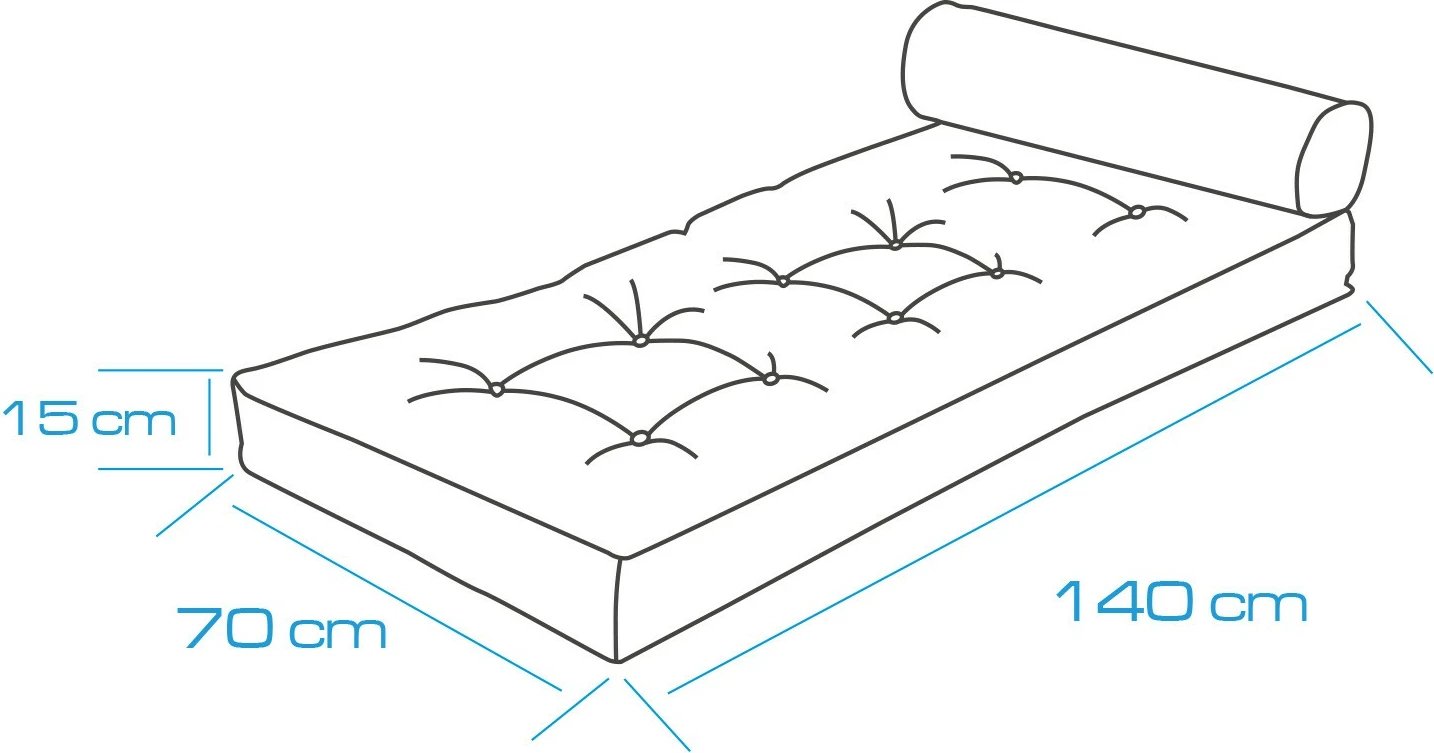 Jastëk për divan Atelier del Sofa, buklet, i bardhë