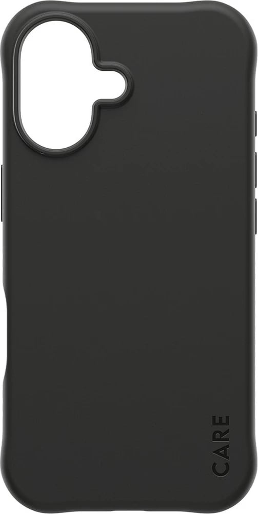 Mbështjellës PanzerGlass CARE fashionable Samba MagSafe për iPhone 17, i zi