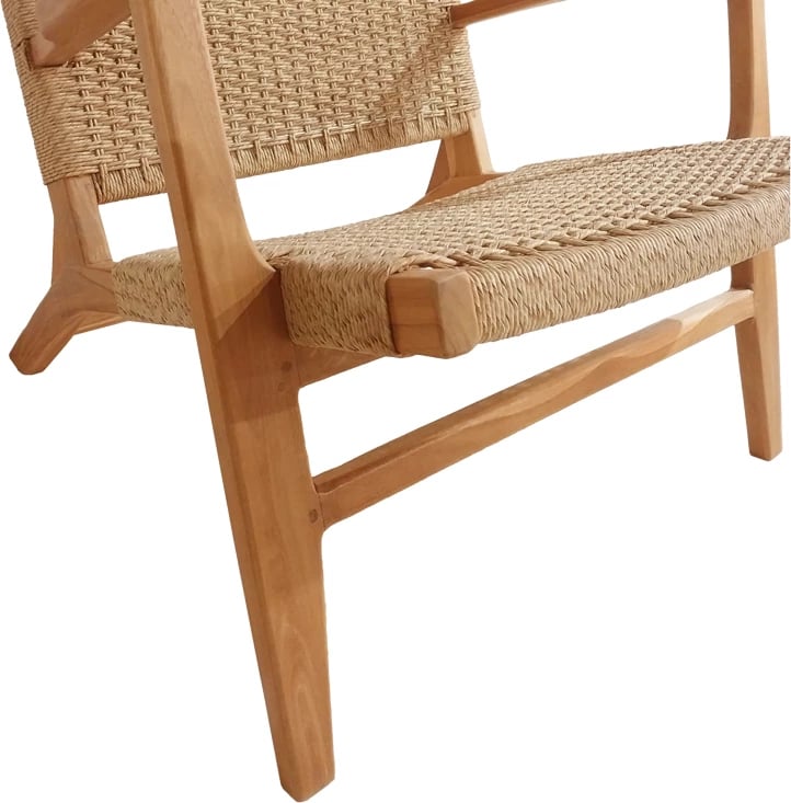 Karrige Crosy dru tik ngjyrë natyrale 71x81x75cm