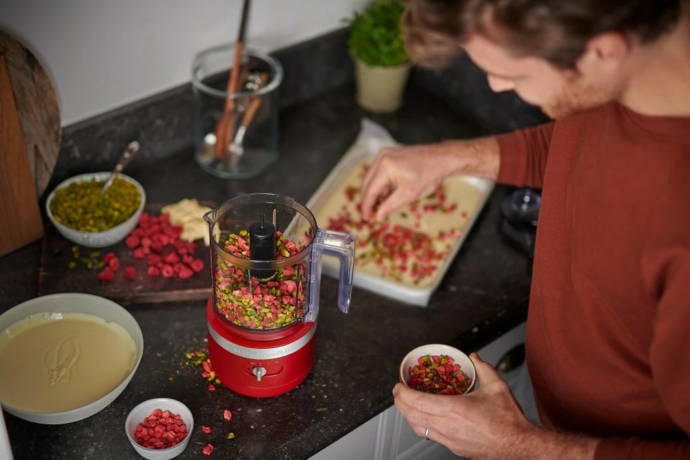 Përpunues ushqimi KitchenAid 5KFCB519EER, 1.27kg, 2 shpejtësi, i kuq
