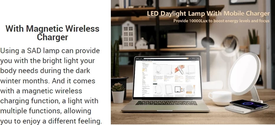 Dritë LED Tech Time LED Daylight Lamp