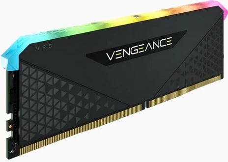 RAM Memorje Corsair Vengeance RGB 16GB DDR4 3200MHz CL16, e zezë