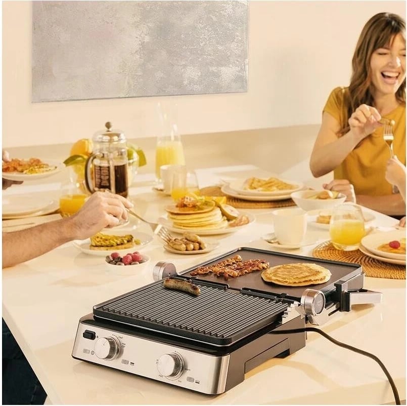 Grill kontakt Braun Multigrill 7 CG7020, 2000W, i zi/inox