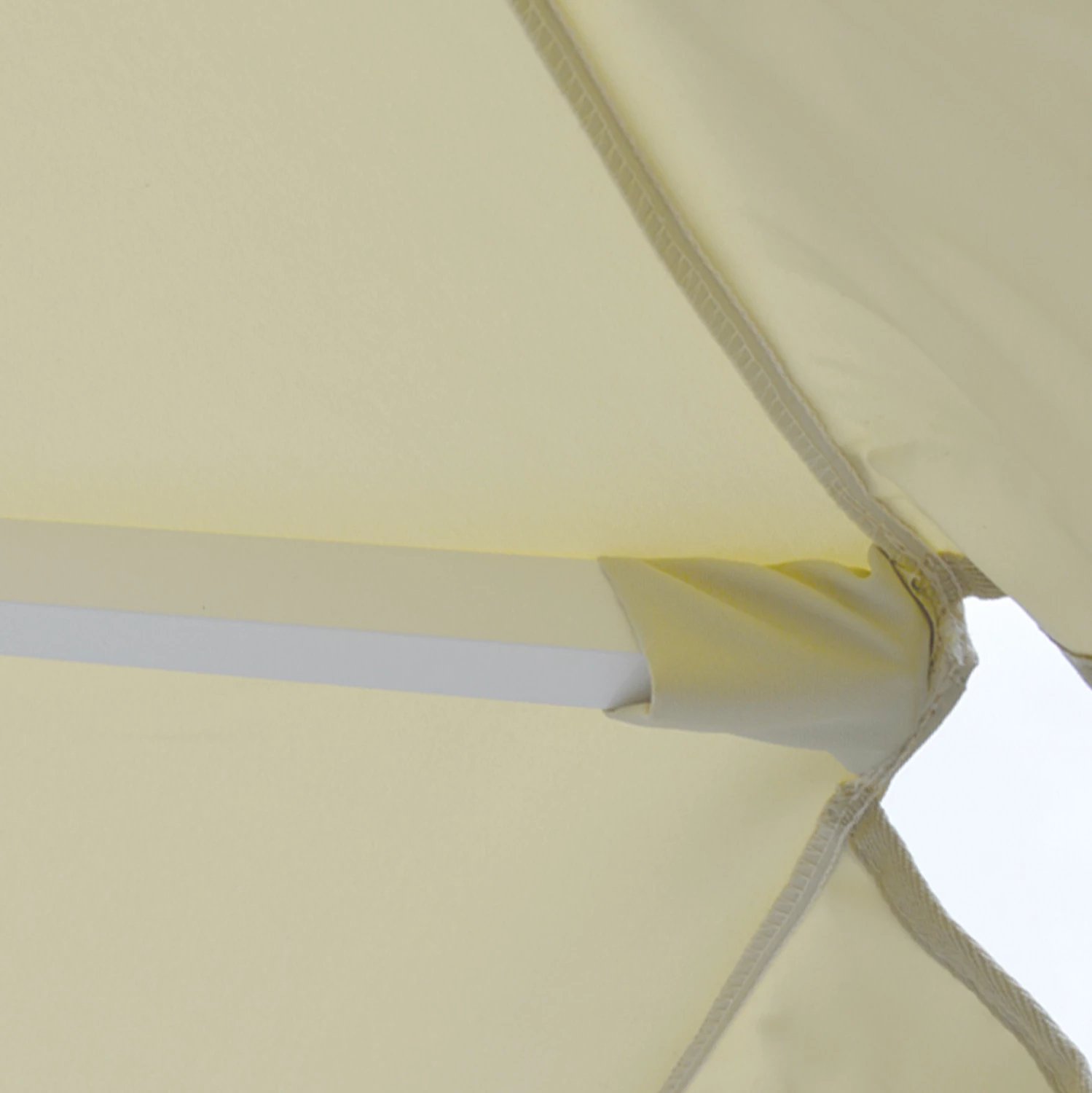 Çadër profesionale Alu D2.20x2.50m ngjyrë krem FH6012
