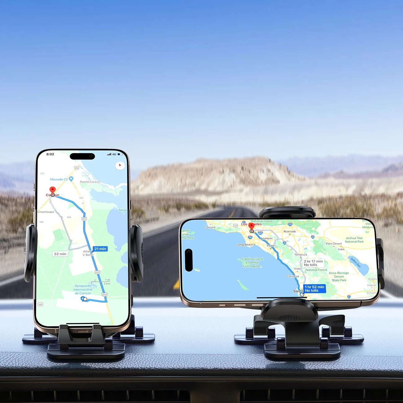 Mbajtës për celular Joyroom JR-ZS259 me kapëse, për makinë, i zi