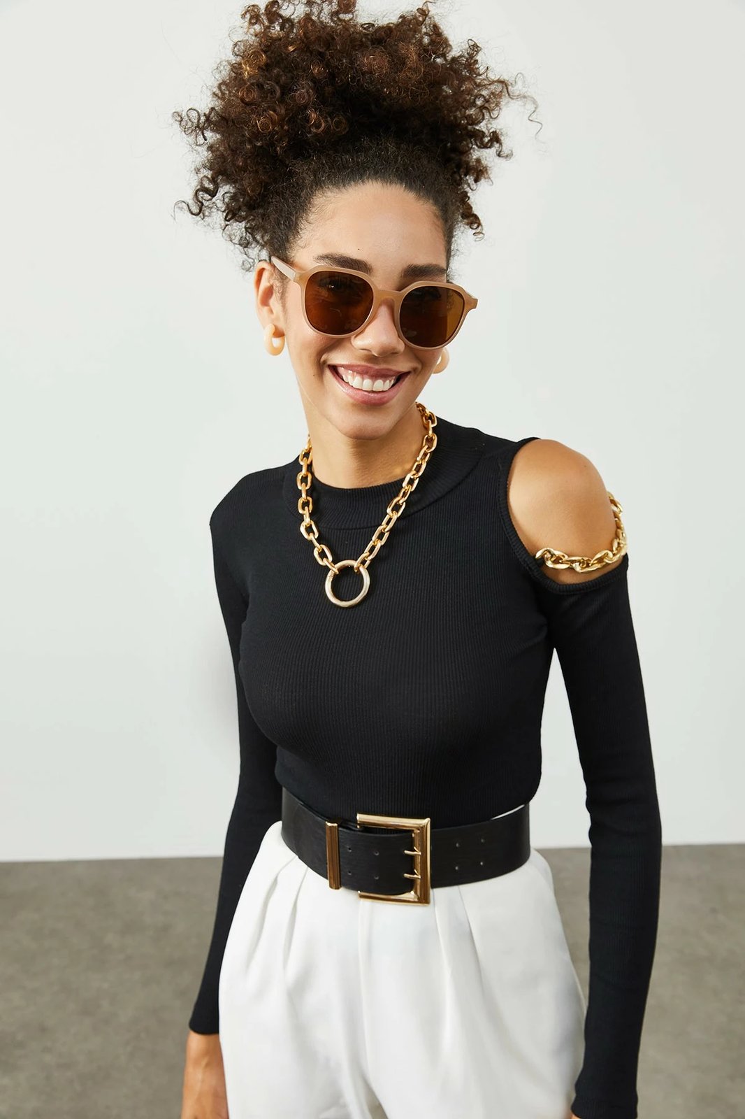 Bluze për gra, e zezë, Jumeon X2202