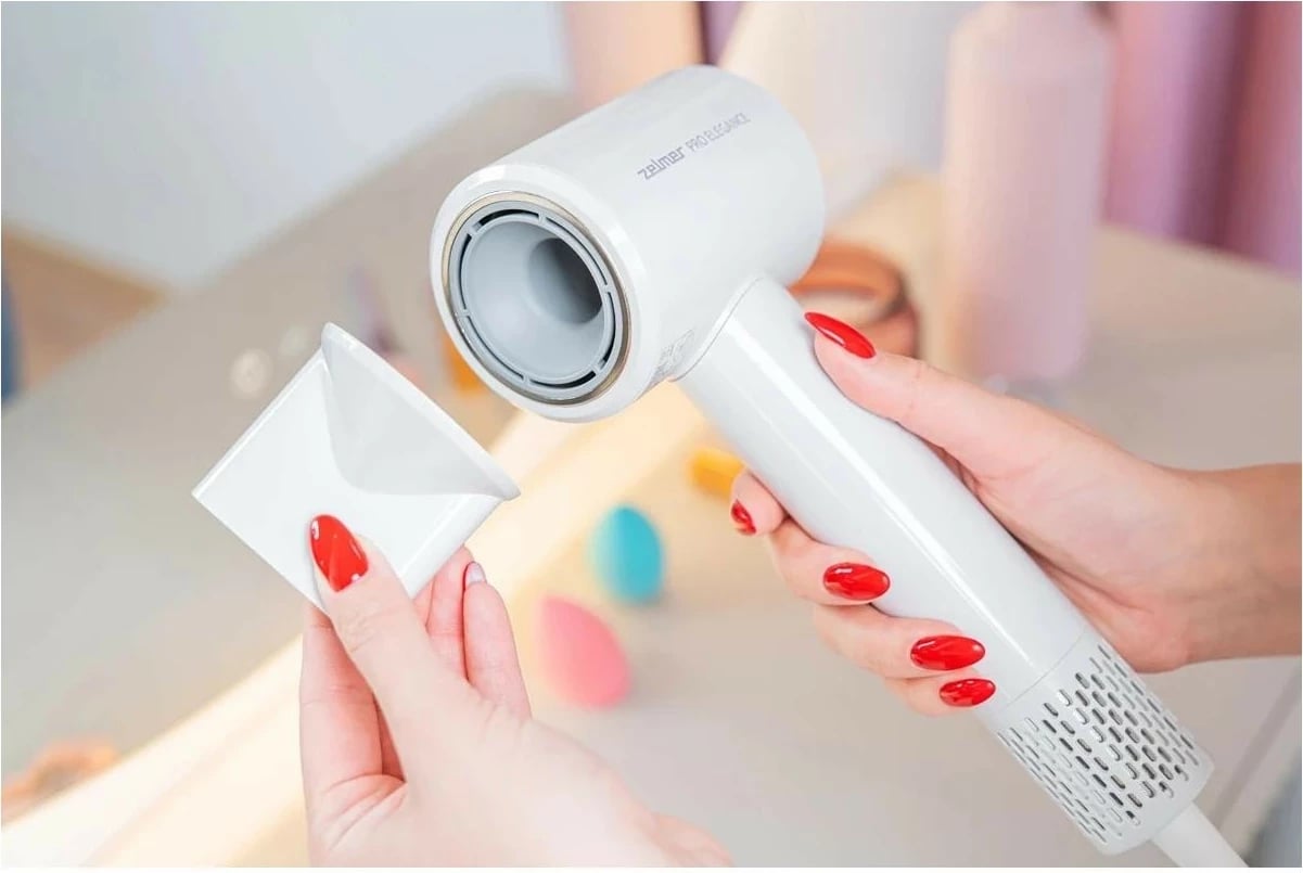 Tharëse flokësh Zelmer Pro Elegance ZHD9001, 1600W, BLDC, e bardhë