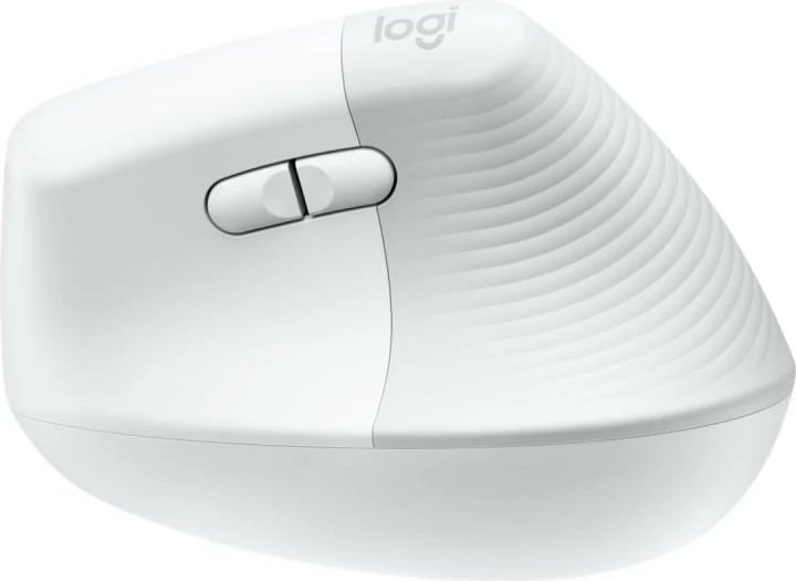 Maus Logitech Lift for Mac 910-006477 wireless bluetooth ergonomik me butona anësorë, e bardhë