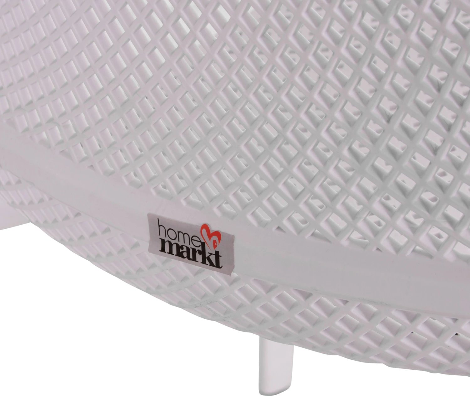 Karrige me krahë polipropileni, e bardhë, JOHN FH6103.01, 59x58x79.5cm