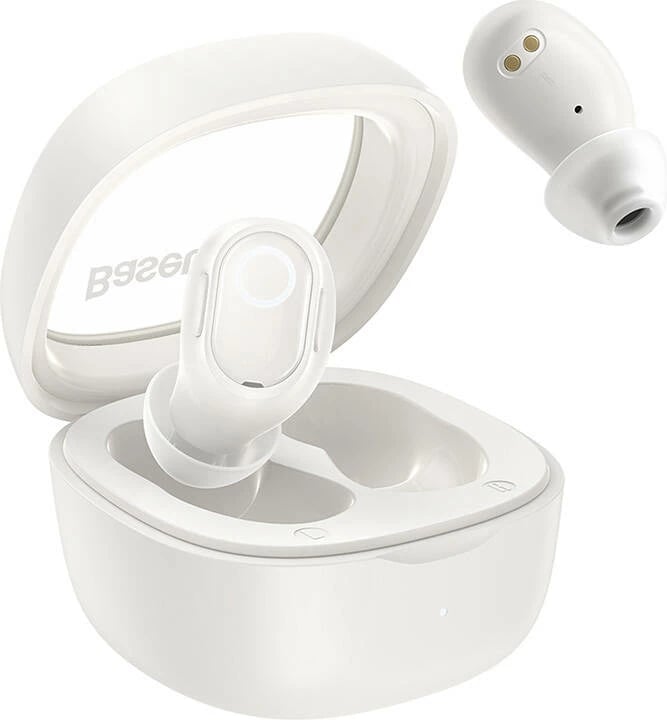 Kufje wireless Baseus Bowie WM02 OS, TWS, Bluetooth 5.3, të bardha