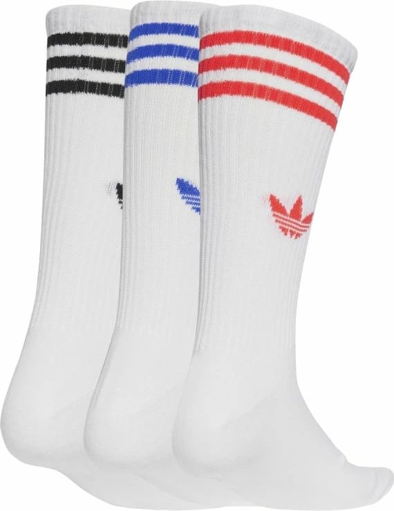 Çorape të gjata adidas, të bardha
