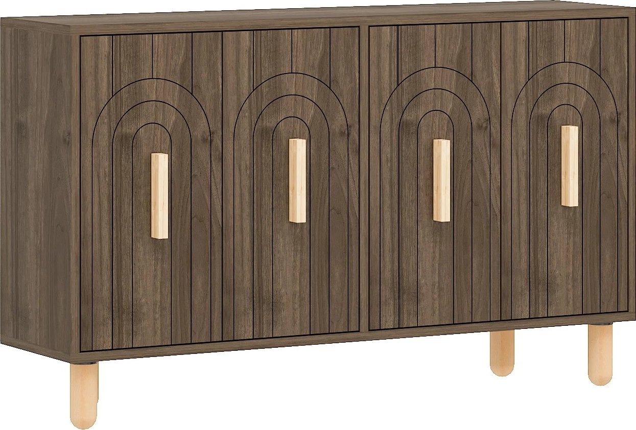 Konsol Skye Decor, ngjyrë arre, Tiger