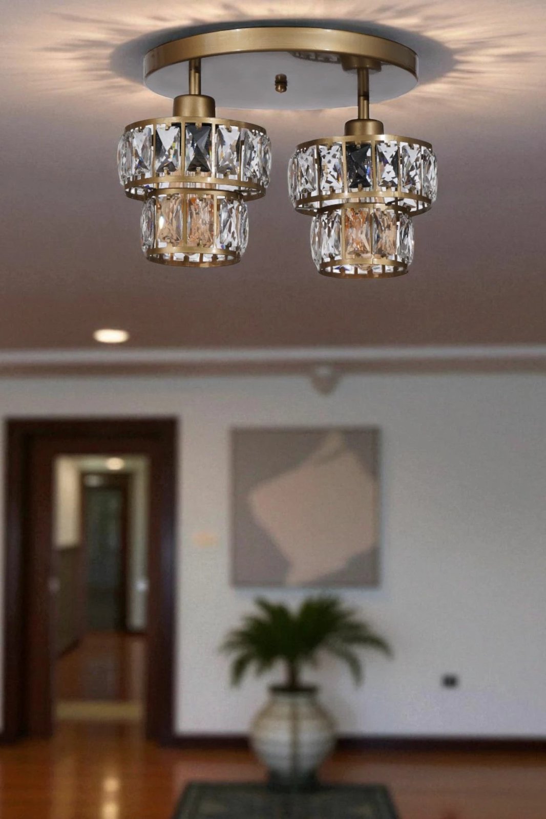 Llambadar Opviq, 9014-2, ngjyrë ari