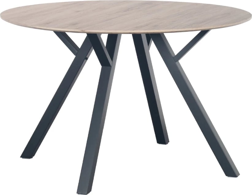 Tavolinë Nature, ngjyrë lisi, 120x120x75cm