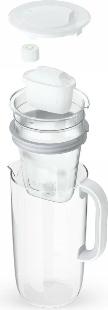 Ibrik filtri uji Brita Glass MX PRO Pure Performance, 2.5L, gri