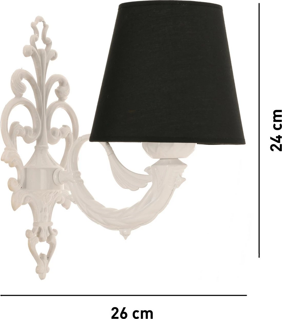 Llambë muri Opviq, Lily, korale e zezë-bardhë