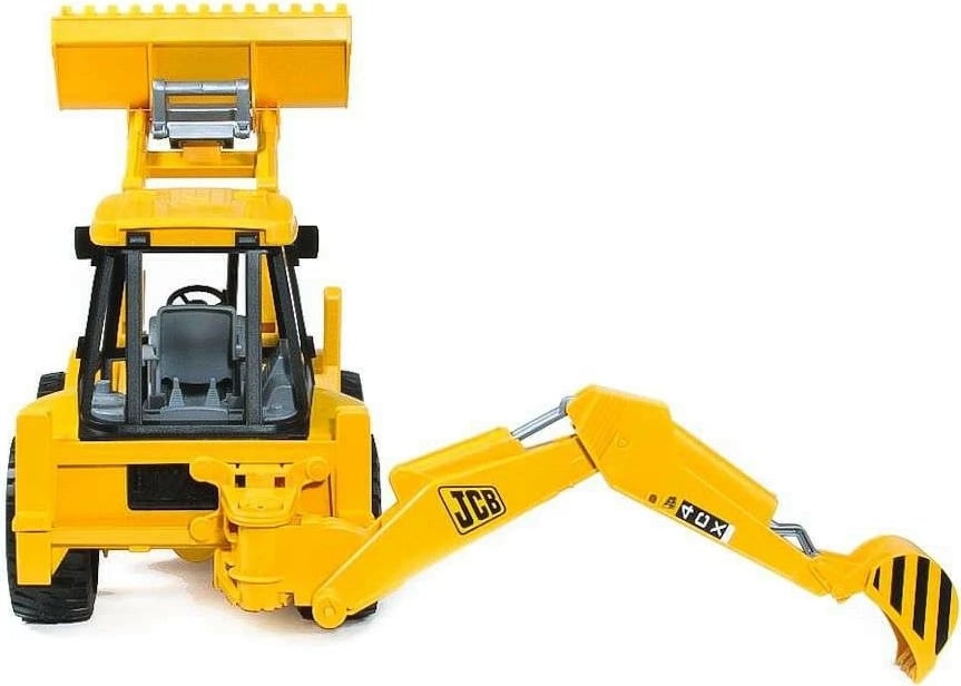 Lodër ekskavator BRUDER JCB 4CX, 1:16, plastikë, e verdhë