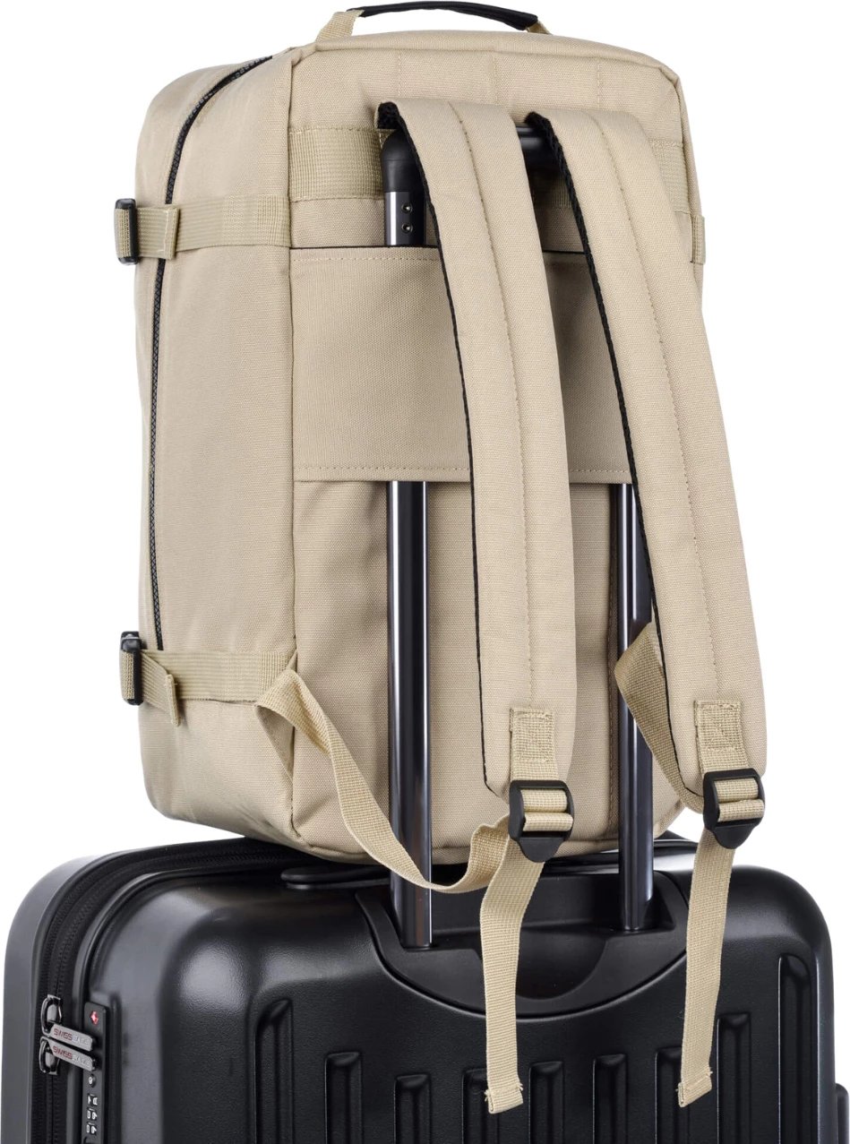 Çantë shpine Meteor unisex, bezhë