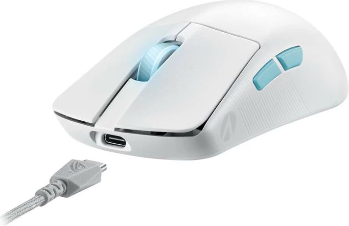 Maus Asus ROG Harpe Ace Aim Lab Edition wireless 36000 DPI tri‑mode 54 g i bardhë