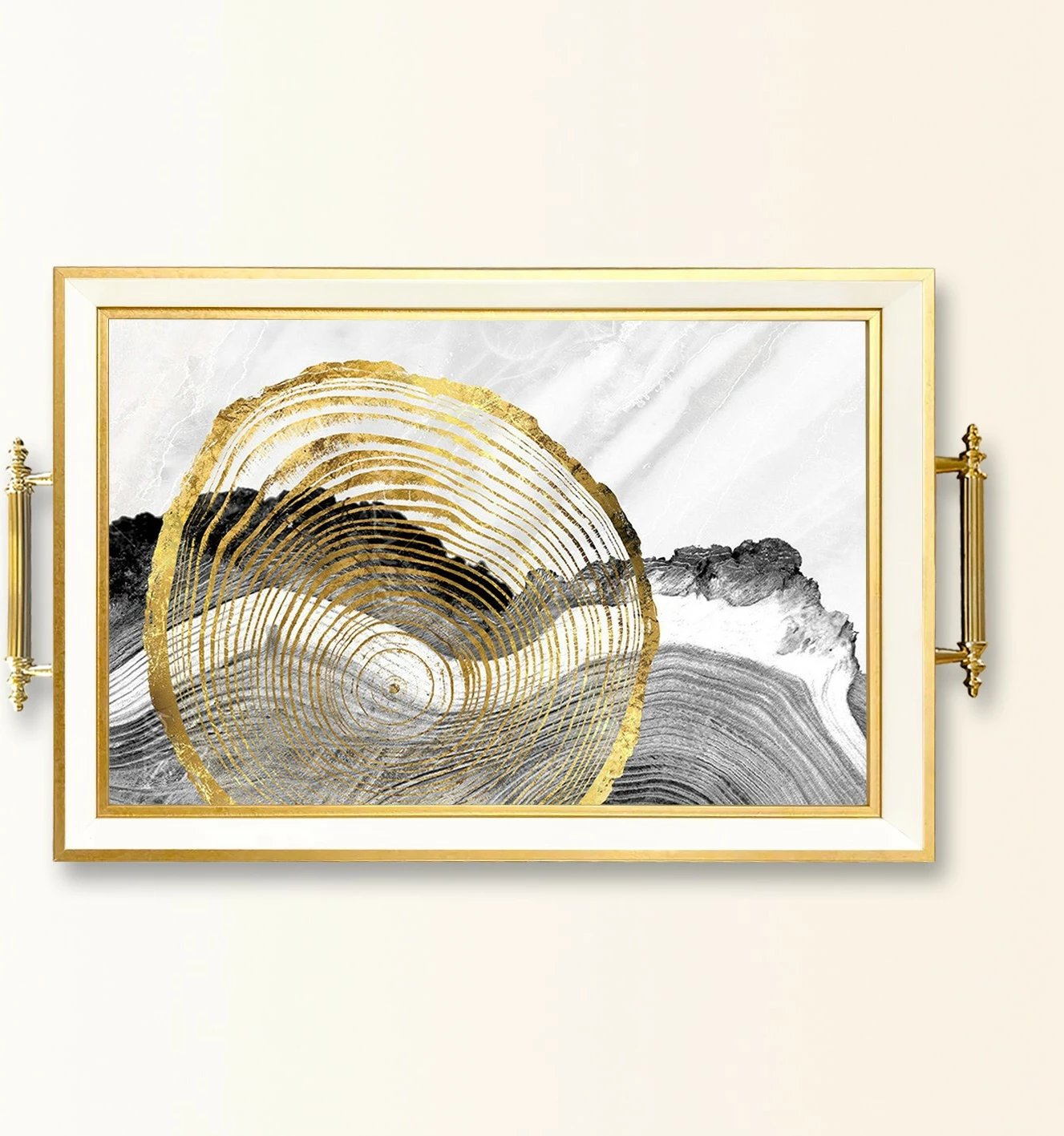 Tabaka prej qelqi, dizajn Aberto, TPB9820, shumëngjyrëshe Tabaka prej qelqi, dizajn Aberto, TPB9820, shumëngjyrëshe