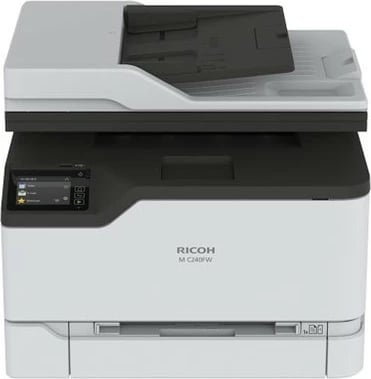 Printer Ricoh M C240FW, Laser, Printim me ngjyra, 2400 x 600 DPI, A4, Printim direkt, Bardhë, Zi