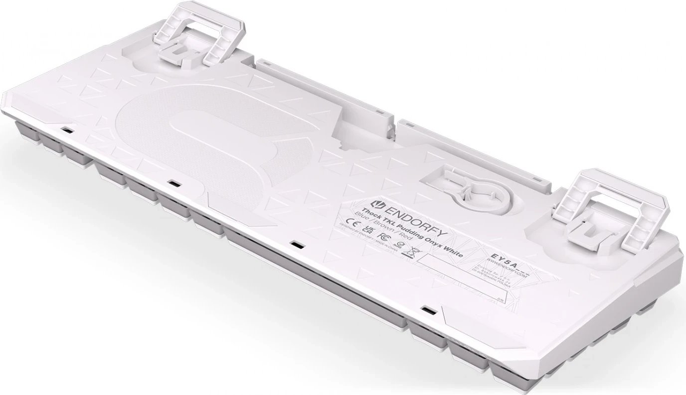 Tastierë mekanike Endorfy Thock TKL, RGB, Pudding Keycaps, e bardhë