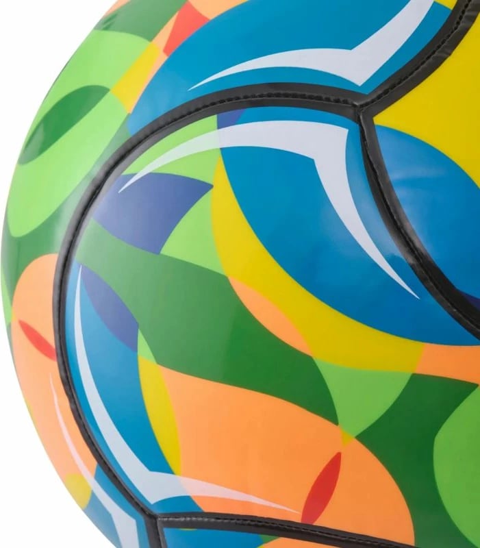 Top futbolli plazhi Puma, verdhë-kaltër-gjelbër