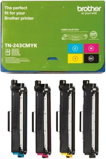 Toner Brother TN-243CMYK 4x set CMYK rendiment 1,000 faqe