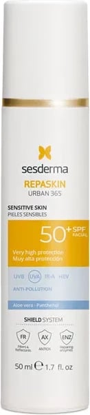 Krem mbrojtës nga dielli unisex Sesderma Repaskin Urban 365 SPF 50+, 50ml