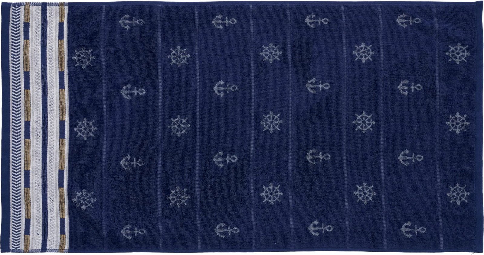 Set peshqirësh për banjo (2 copë), Mijolnir, ngjyrë marinë e errët