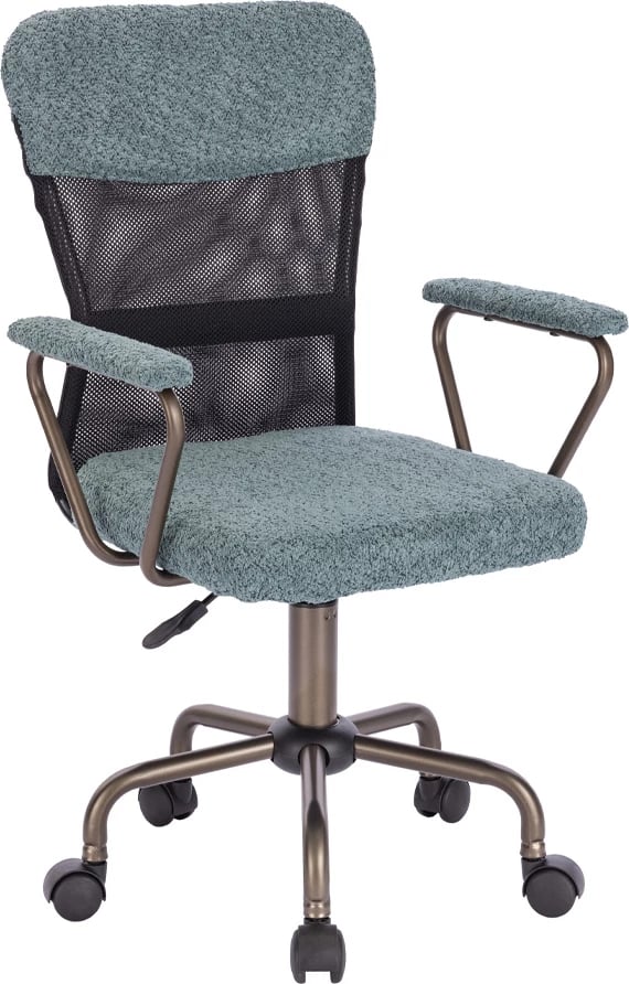 Karrige zyre Bell, ngjyrë mint-gunmetal, 54x52x92