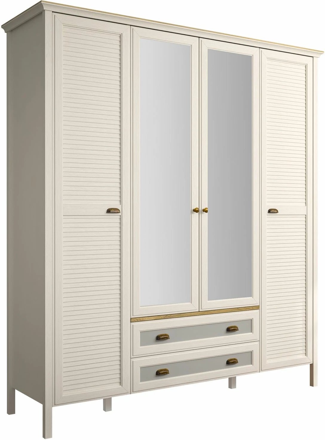 Dollap Skye Decor, FRN-21004, krem, lis, gri