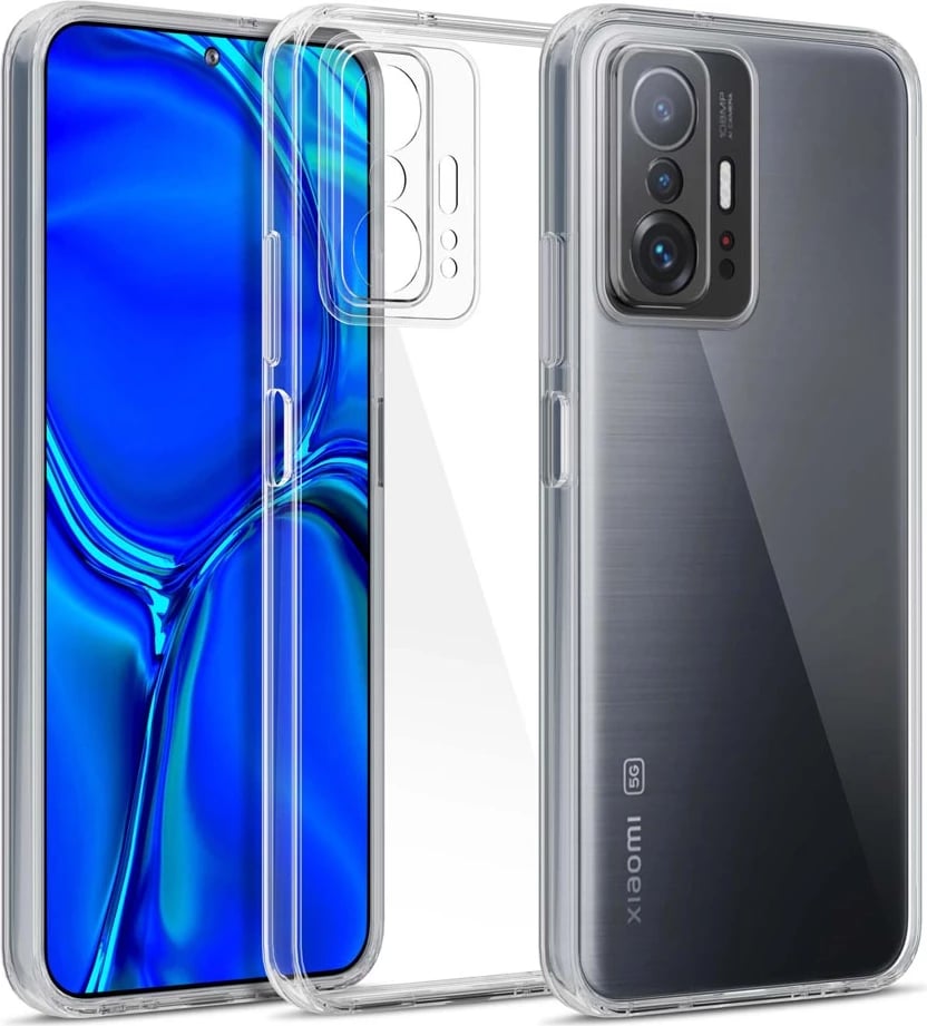 Mbështjellës 3mk Clear Case për Xiaomi 11T / 11T Pro, transparent Mbështjellës 3mk Clear Case për Xiaomi 11T / 11T Pro, transparent