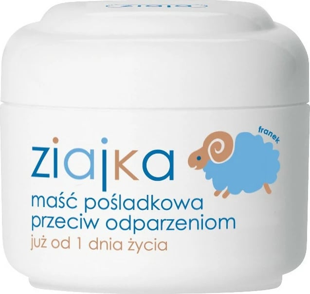 Pomadë për irritime nga pelenat Ziaja Ziajka, 50ml