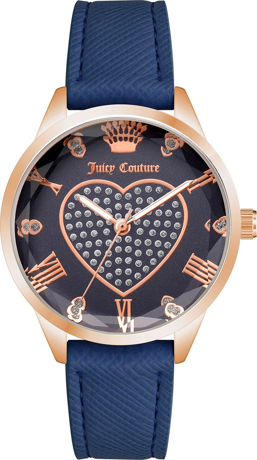 Orë dore për femra Juicy Couture, e kaltër/rose gold