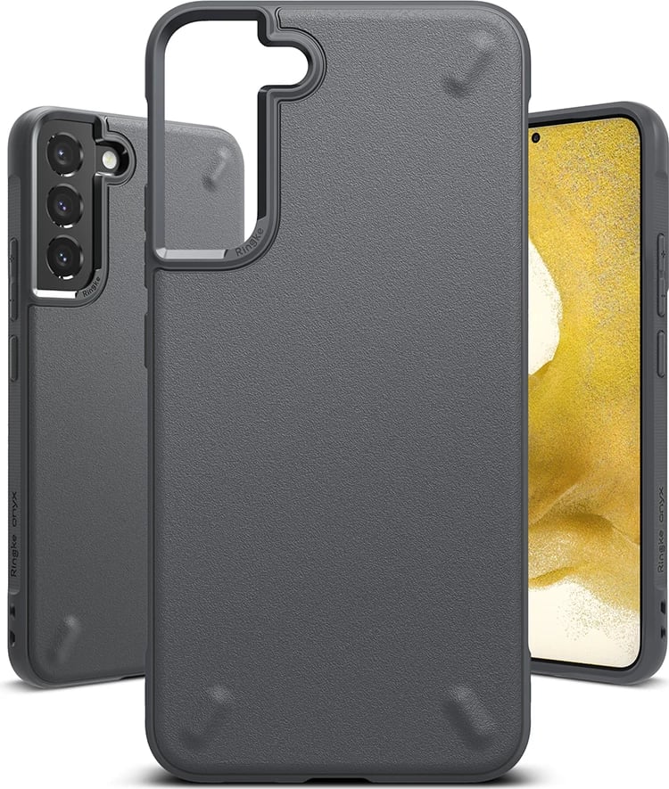 Mbështjellës Ringke Onyx për Samsung Galaxy S22+, TPU, Gri
