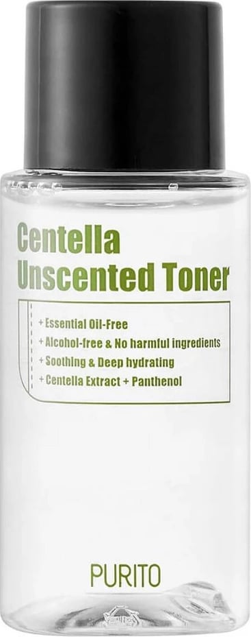 Tonik fytyre PURITO Centella Unscented mini për femra 30ml